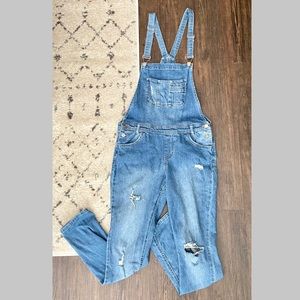 RSQ Collective Distressed Overalls Size 29